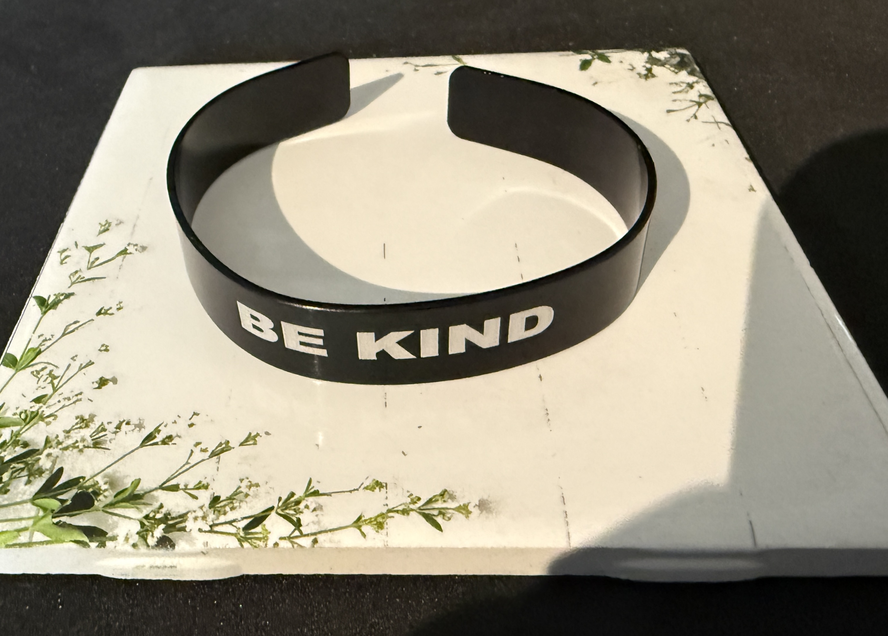Be Kind Cuff Black