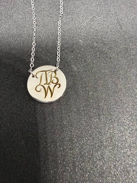 Engraved Necklace