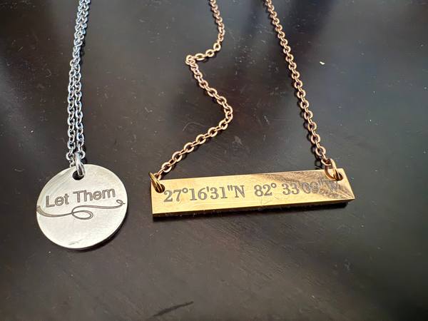 Coordinate Necklaces