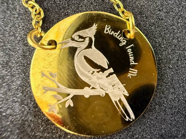 Gold Bird Pendant